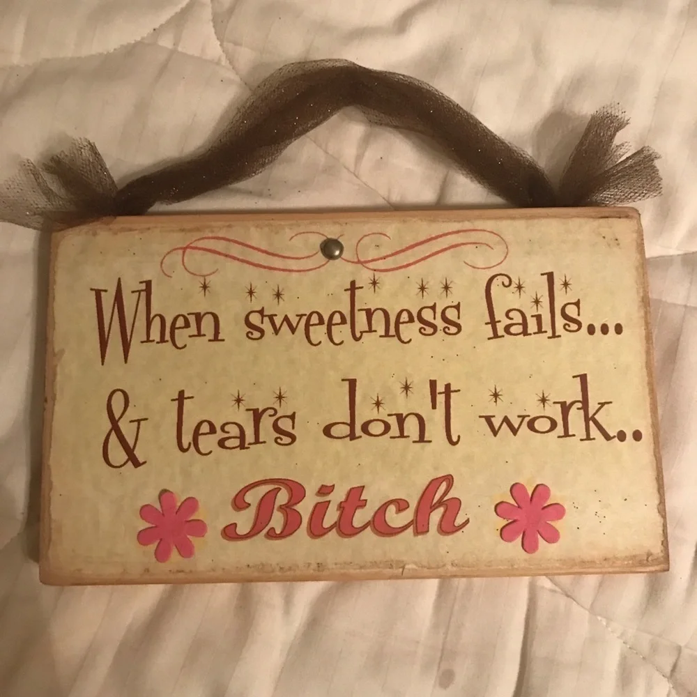 🌸Handmade Wooden Sign